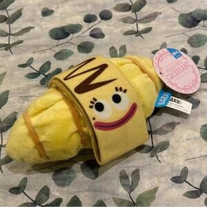 Rare BARK BOX Voulez Chew Croissant Dog Toy - BarkBox Toy - Frenchies In Paris